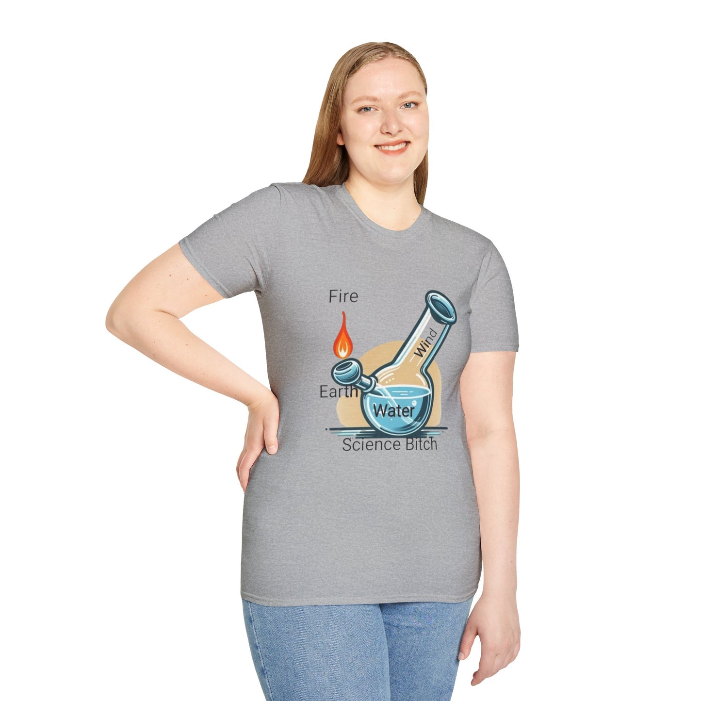 Science-Themed Unisex T-Shirt, Funny Gift for weed Lovers