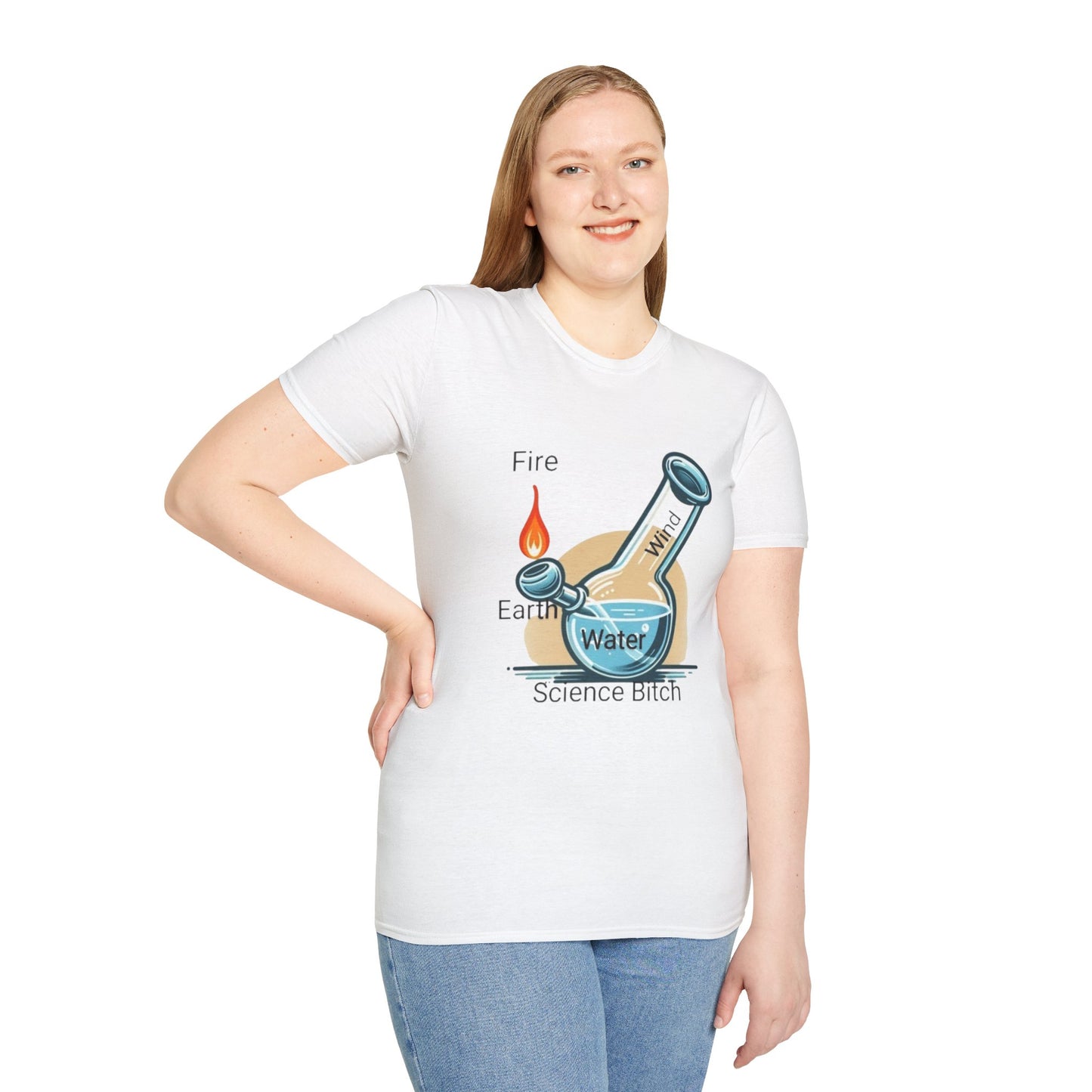 Science-Themed Unisex T-Shirt, Funny Gift for weed Lovers