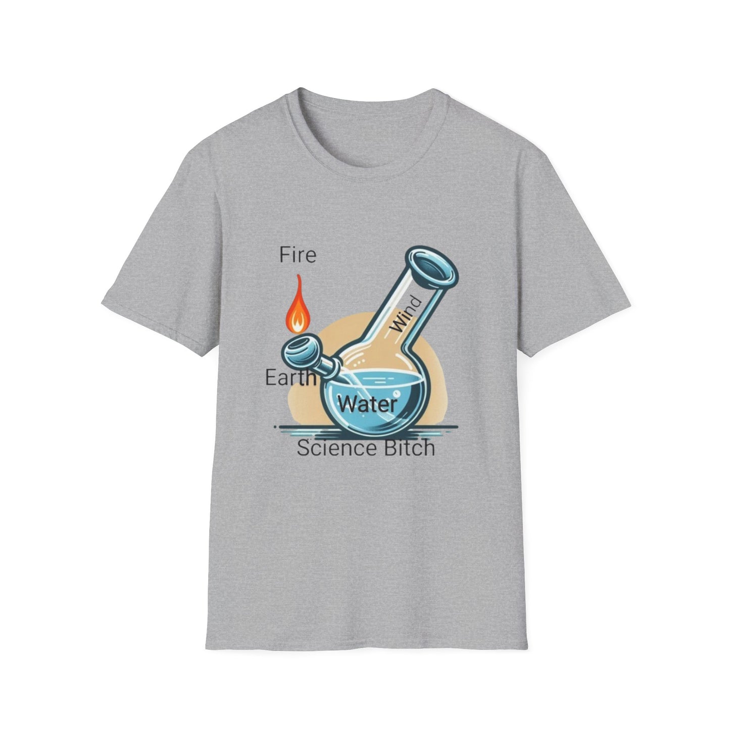 Science-Themed Unisex T-Shirt, Funny Gift for weed Lovers