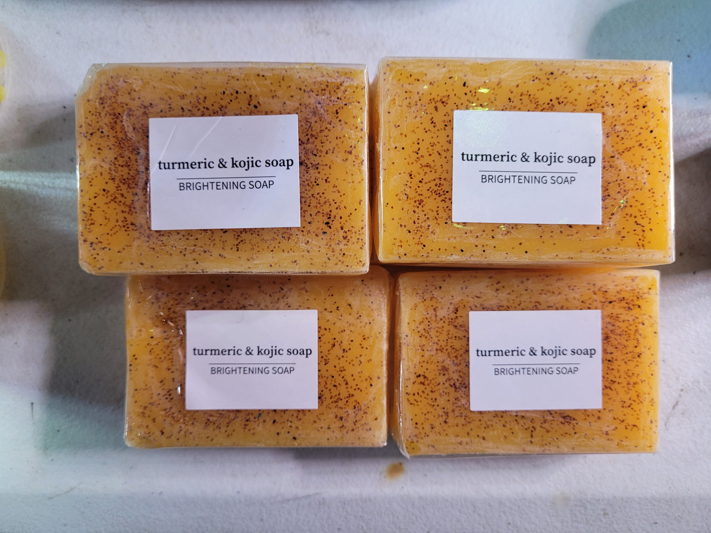 Handmade Tumeric and Kojic Acid Soap
