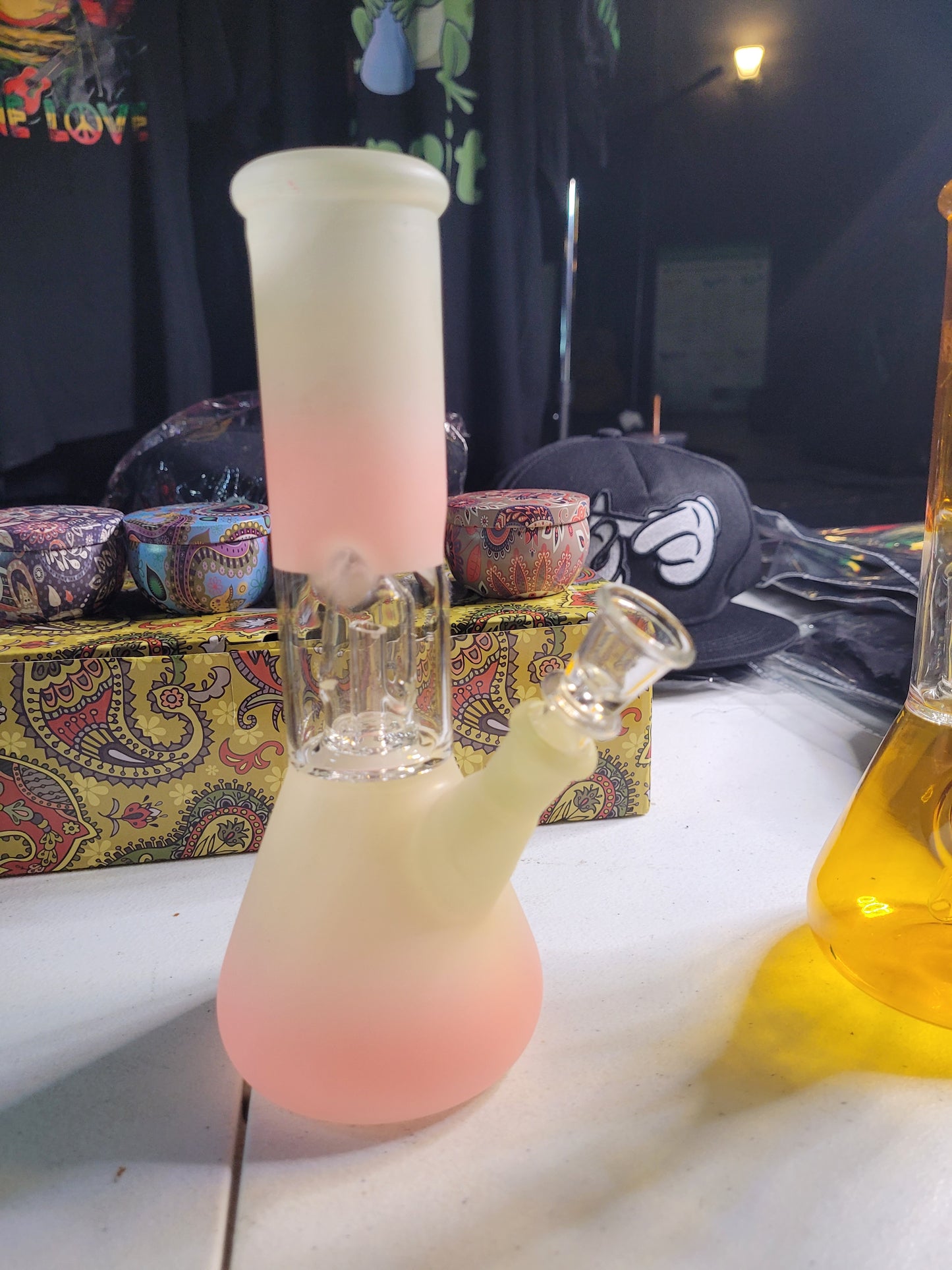 Pink Glass Bong