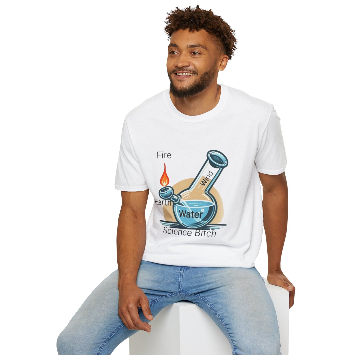 Science-Themed Unisex T-Shirt, Funny Gift for weed Lovers