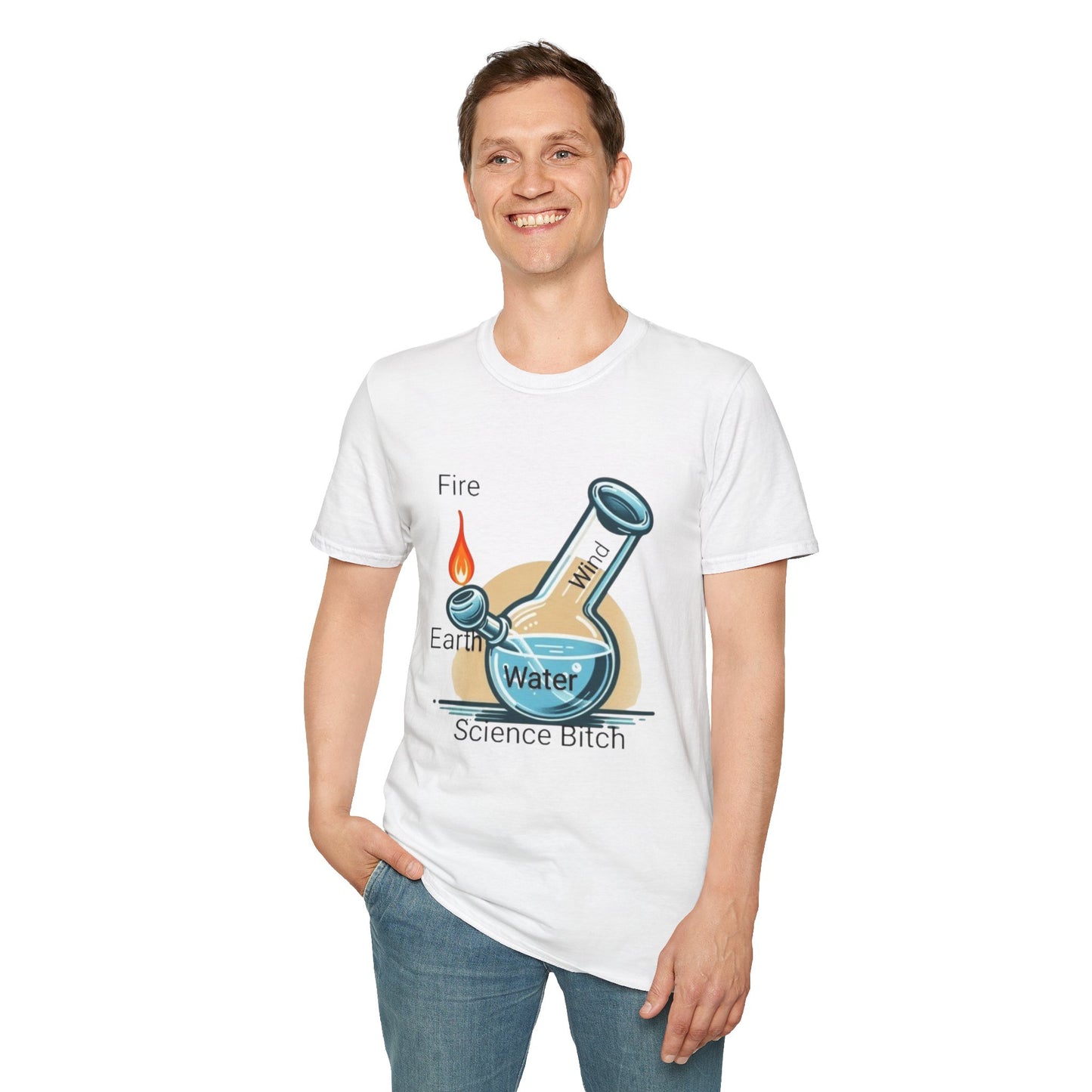 Science-Themed Unisex T-Shirt, Funny Gift for weed Lovers