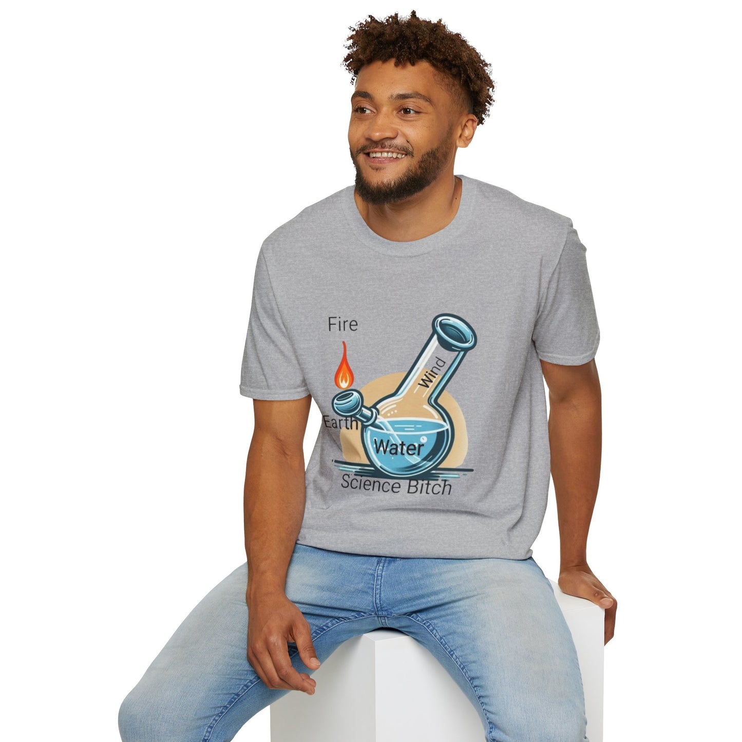 Science-Themed Unisex T-Shirt, Funny Gift for weed Lovers