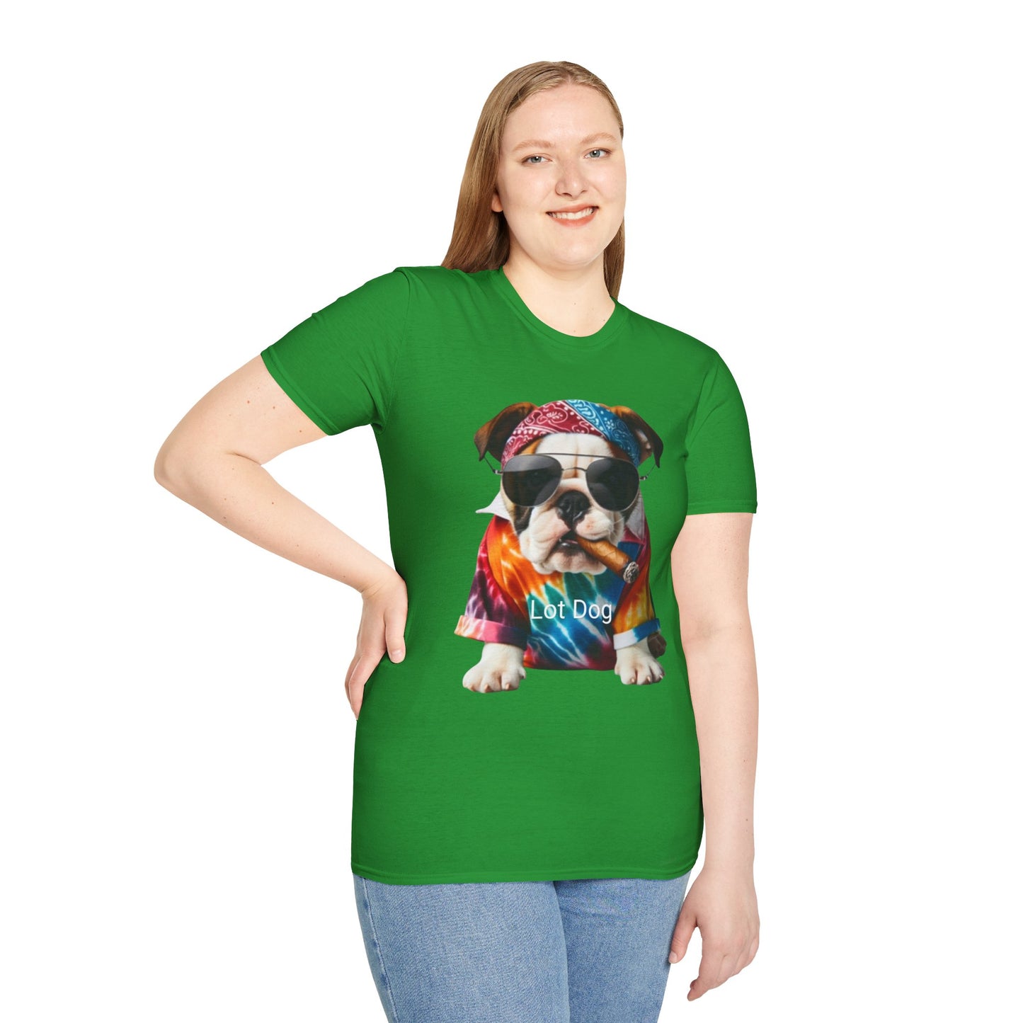 Cool Dog Graphic Tee, Shakedown lovers T-Shirt, Hippie Apparel, Unisex Pet Lover Gift, Summer Vibes T-Shirt