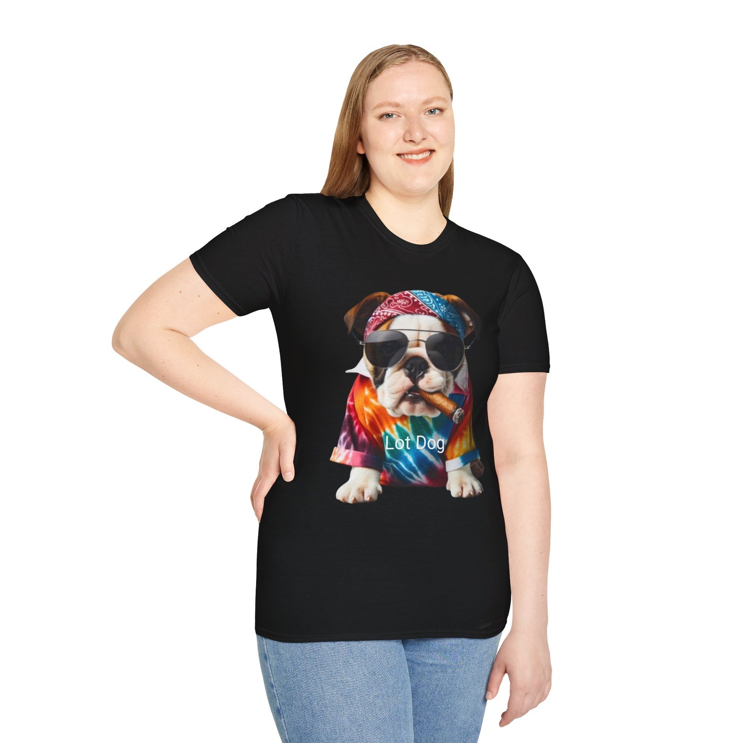 Cool Dog Graphic Tee, Shakedown lovers T-Shirt, Hippie Apparel, Unisex Pet Lover Gift, Summer Vibes T-Shirt
